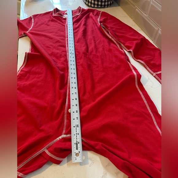 J Crew NWT Knit Goods NWT Union Suit - Red - Size Small Flap Pajamas Long John - Picture 12 of 14